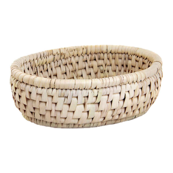 Persischer handgewebter Palmblatt-Korb Modell Felora