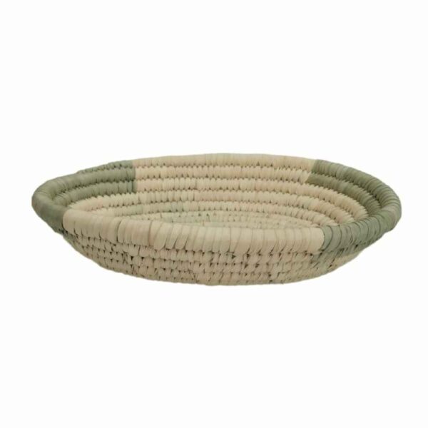 Persischer handgewebter Korb aus Palmblättern, Modell Stern