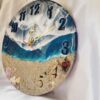 Handgefertigte Harz-Wanduhr - Abstrakter Stil Darya