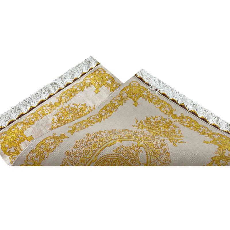 Handgeknüpfte Persische Teppich-Thema Seidentischdecke Versace