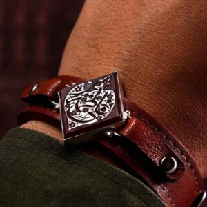 Islamisches Lederarmband Modell Ali Fatima