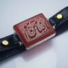Islamisches Lederarmband Modell Zamene Ahoo