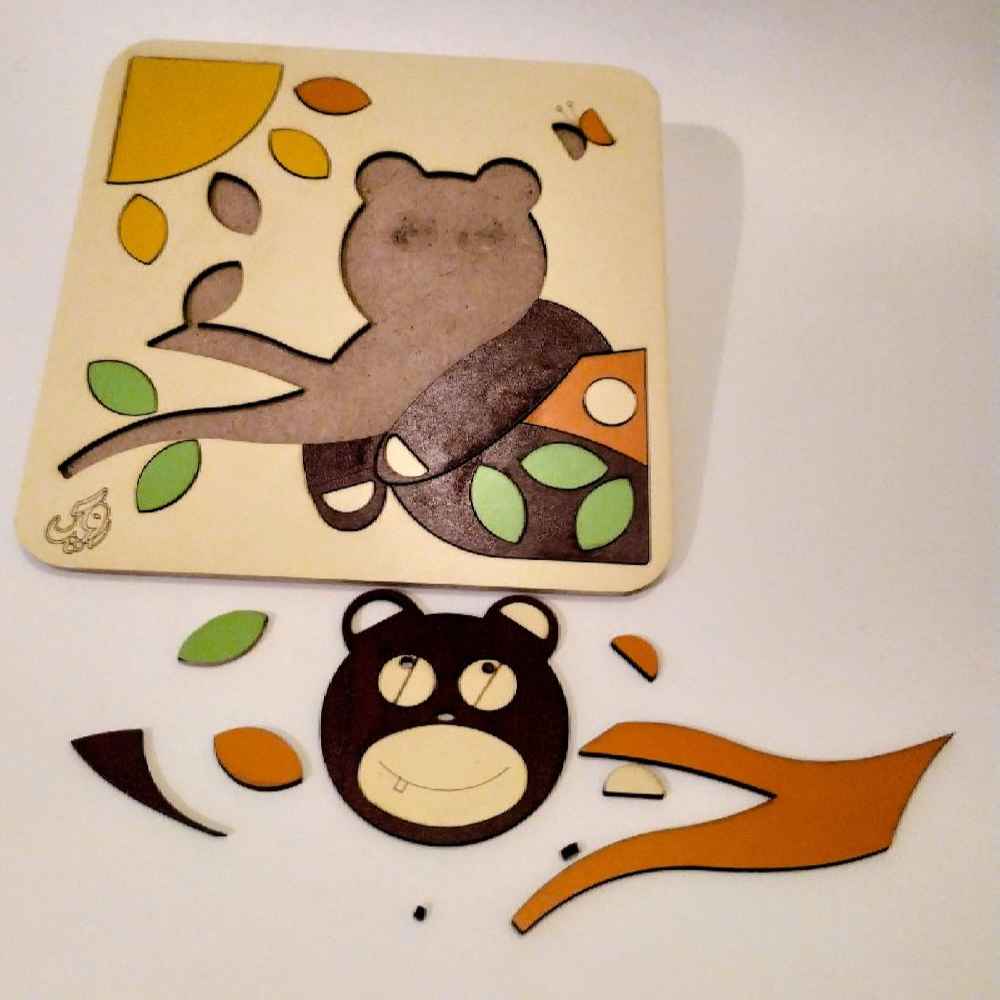 Kinder-Knobelspiel Mehrfachpuzzle Modell Hamrah