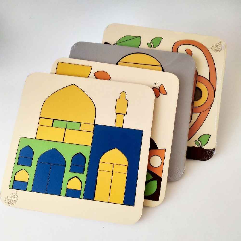 Kinder-Knobelspiel Mehrfachpuzzle Modell Hamrah