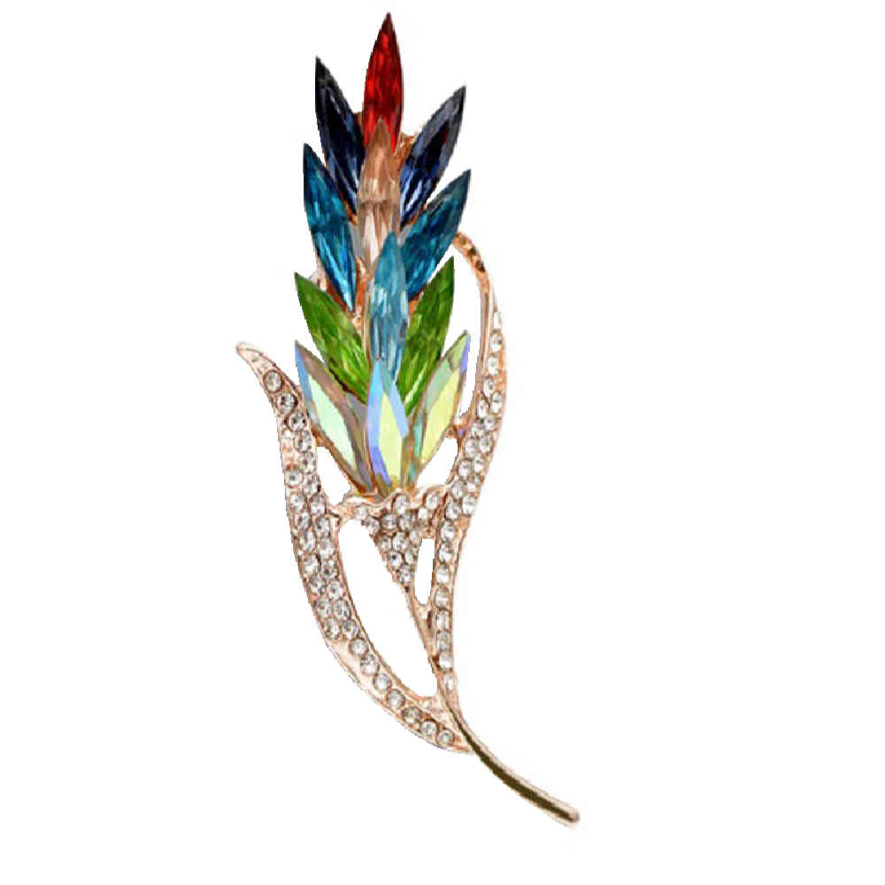 Blumen-Broschen-Nadel – Metall-Zivar-Design
