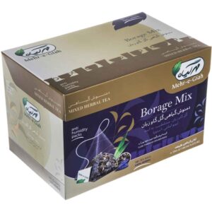 Kräutertee-Mischung: Borretsch, Baldrian, Stevia & Zitrone – 4 Packungen