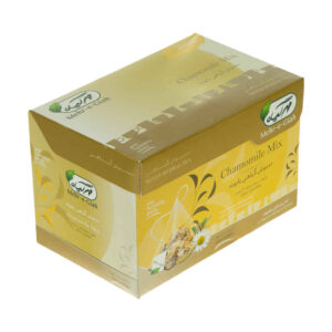 Kräutertee-Mischung: Kamille, Getreidekleie, Stevia & Zimt – 4 Packungen