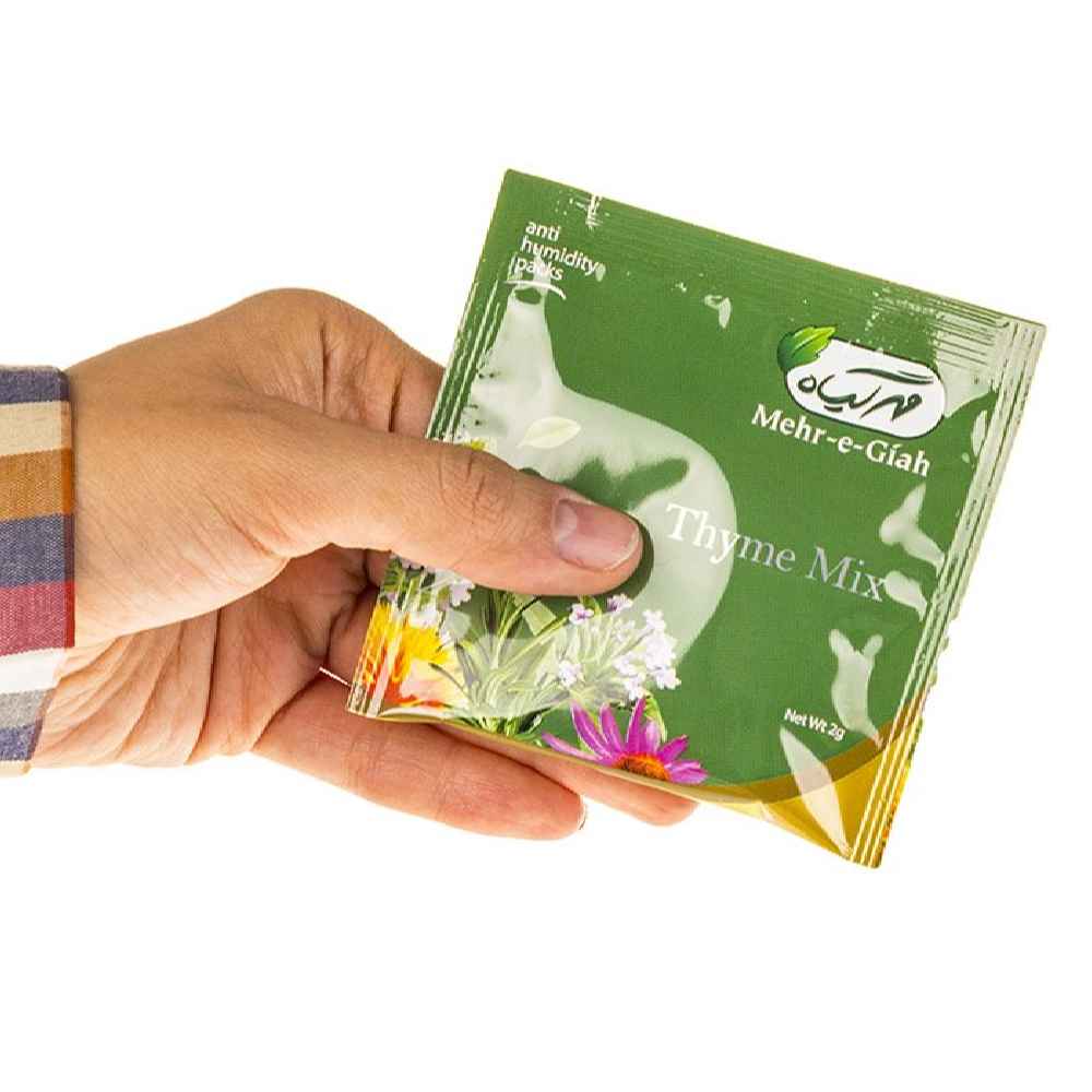 Kräutertee-Mischung: Thymian, Ziziphora, Rosmarin & Saflor – 4 Packungen