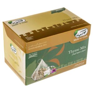 Kräutertee-Mischung: Thymian, Ziziphora, Rosmarin & Saflor – 4 Packungen