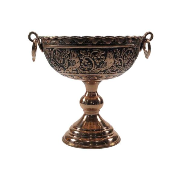 Dekorative Kupferschale Handgefertigte Persische Gravierte Lara