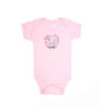 Pinker Lap Shoulder Baby Onesie Bodysuit