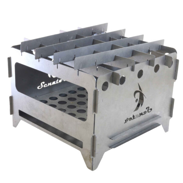 Tragbarer Holzofen Feuerbox Modell Senator – Langlebig und Hochleistungsfähig