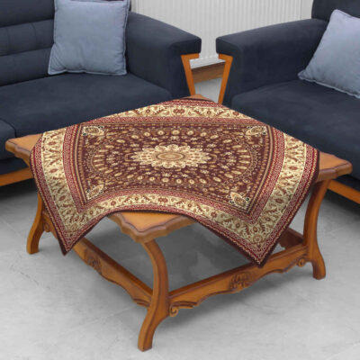 Samt Tischdecke Persische Eleganz Inspiriertes Design Fatima