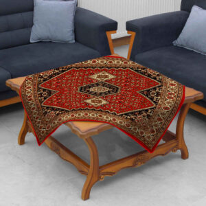 Samt Tischdecke Persische Eleganz Inspiriertes Design Panah