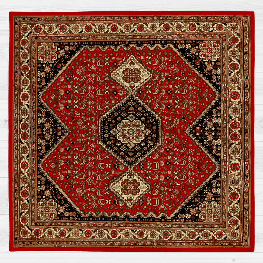 Samt Tischdecke Persische Eleganz Inspiriertes Design Panah