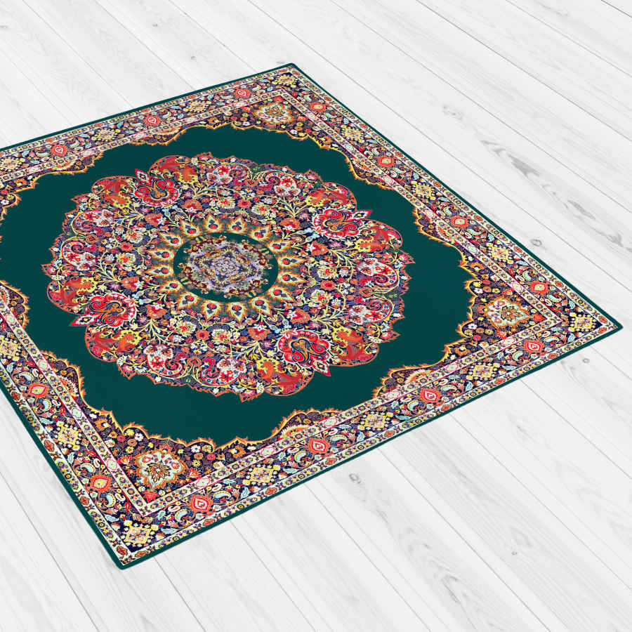 Samt Tischdecke Persische Eleganz Inspiriertes Design Sonati