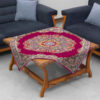 Samt Tischdecke Persische Eleganz Inspiriertes Design Sonati