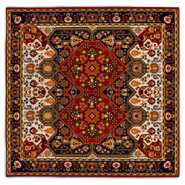 Samt Tischdecke Persische Eleganz Inspiriertes Design Rana