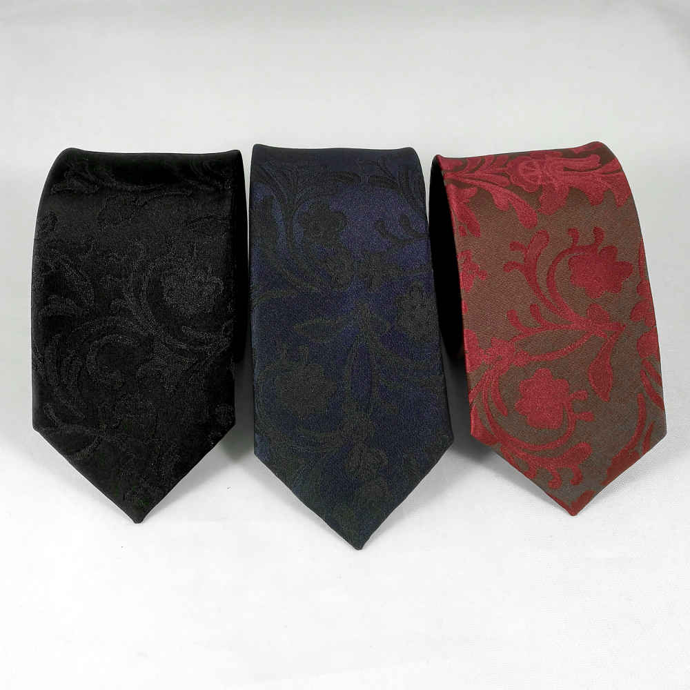 Herrenkrawatte, Taschentuch & Manschettenknöpfe Set – Luxuriös Vania