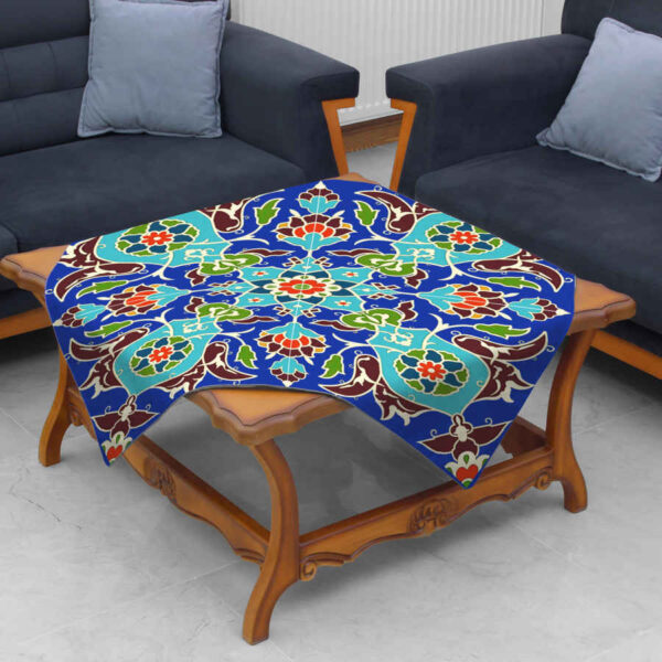 Samttischdecke Persische Eleganz Inspiriertes Design Sana