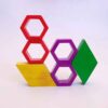 Hexagon-Holzpuzzle – Herausforderndes Geometrisches Spielzeug
