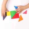 Tangram-Holzpuzzle – Klassisches Lernspielzeug