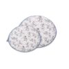 10-teiliges Graues Blumenschürzenset Modell Parzad