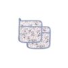 10-teiliges Graues Blumenschürzenset Modell Parzad