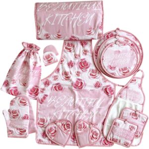 15-teiliges Blumenschürzenset Modell Reyhan