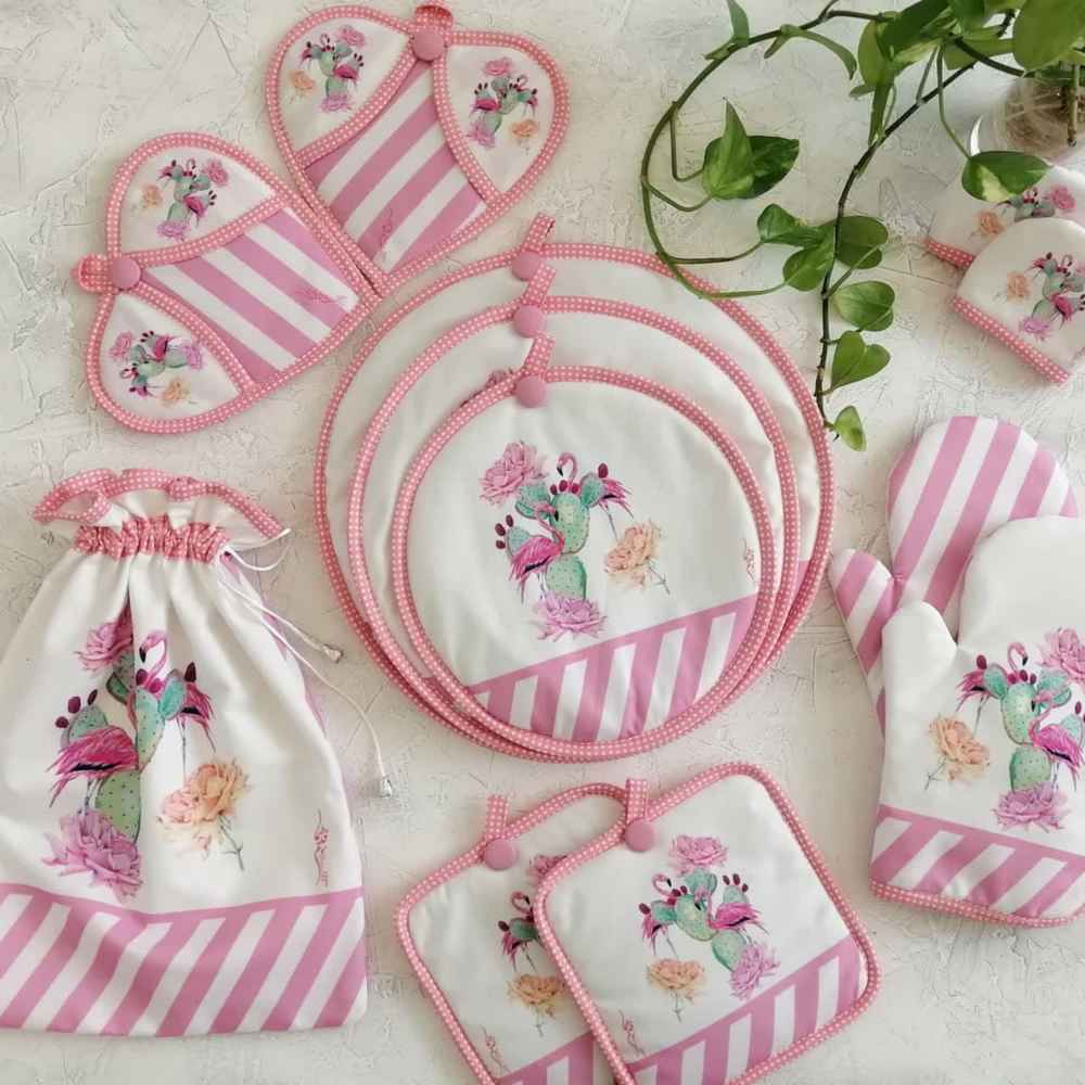 15-teiliges Blumenschürzenset Modell Rozhin