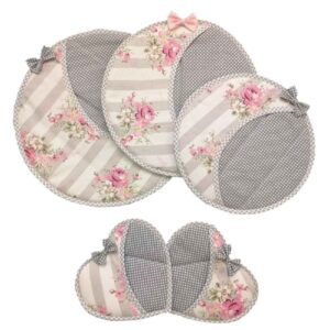 Damkoni – Persischer Reiskocher Bonnet 5-teiliges Blumen-Dampfsammler-Set Modell Dayan