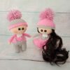 Amigurumi Handgemachte Gehäkelte Puppe – Set aus 2 Fantasiepuppen | Weiches Kuscheltier