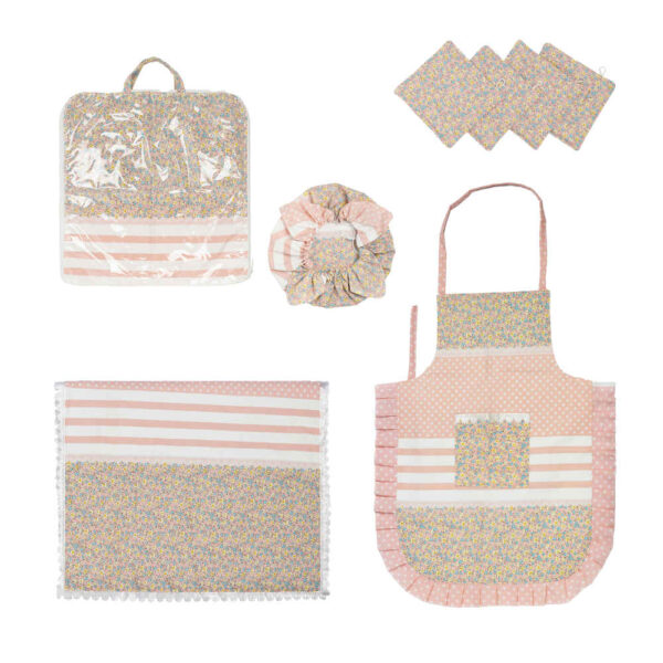 8-teiliges Schürzenset Modell Bahareh