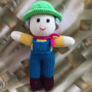 Amigurumi Handgemachte Gehäkelte Puppe – Süßes Mädchen | Weiches Kuscheltier
