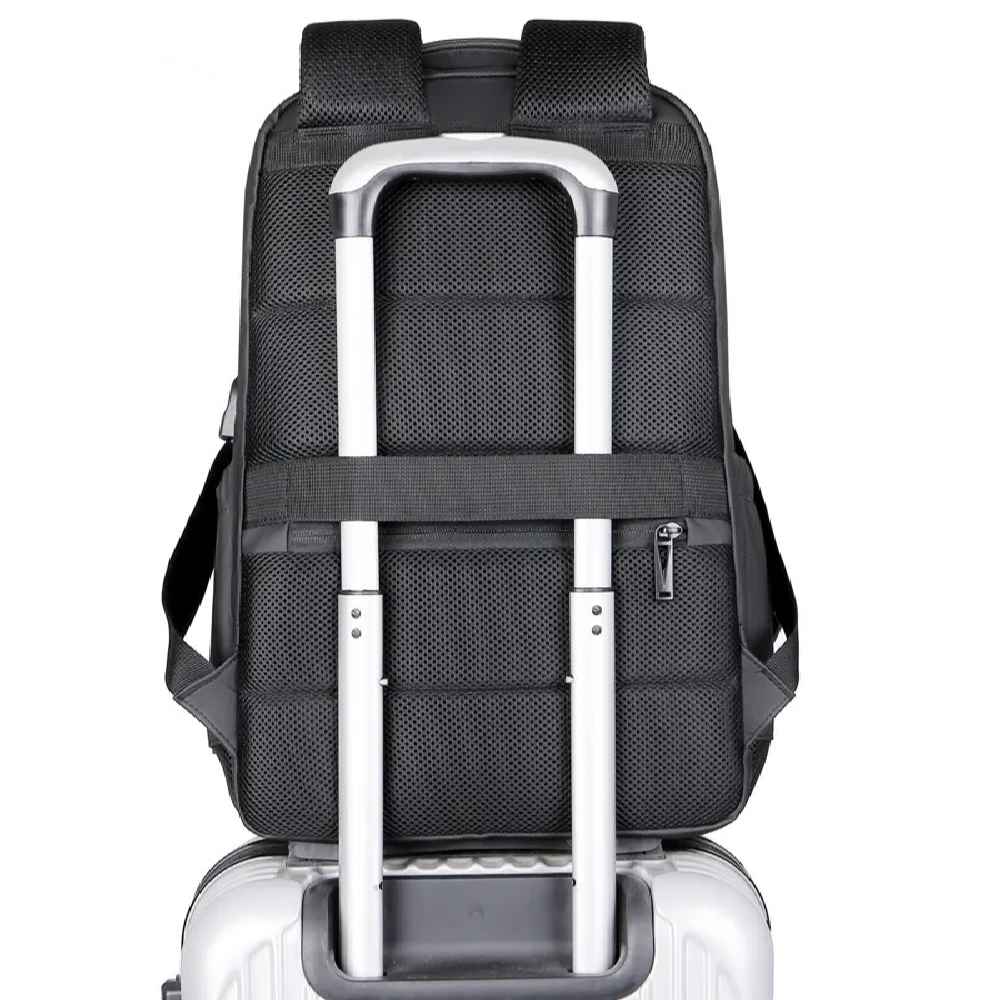 Schwarzer 15,6-Zoll-Laptoprucksack Modell Dora