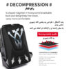 Schwarzer wasserdichter Laptoprucksack Modell Nikan