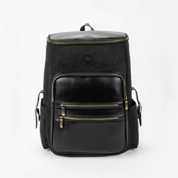 Schwarzer Damenrucksack Modell Farhad