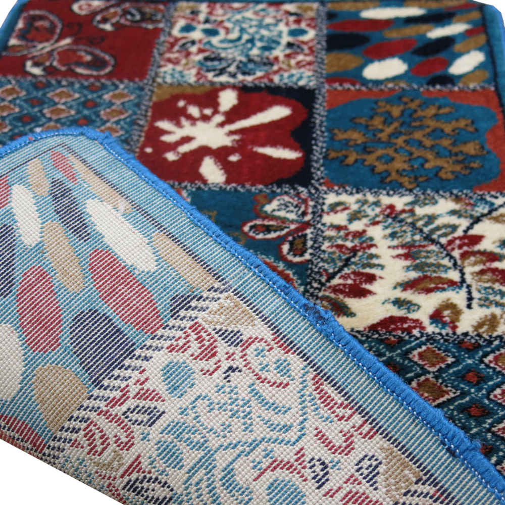 Indoor-Teppichmatte für die Wohnkultur – Rutschfest, persisch inspiriert, Tamasha