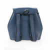 Blauer Leder Damen Rucksack - Modell Gelareh