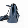 Blauer Leder Damen Rucksack - Modell Gelareh