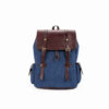 Blauer Canvas-Rucksack für Damen – Modell Leila