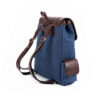Blauer Canvas-Rucksack für Damen – Modell Leila