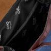 Blauer Canvas-Rucksack für Damen – Modell Leila