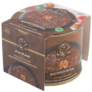 Khoresh Fesenjan – Persischer Granatapfel- und Walnuss-Eintopf, in Dosen (Packung mit 5)