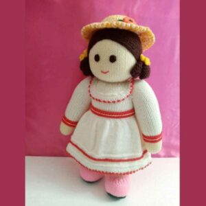 Amigurumi Handgemachte Gehäkelte Puppe – Dokhtarak | Weiches Kuscheltier