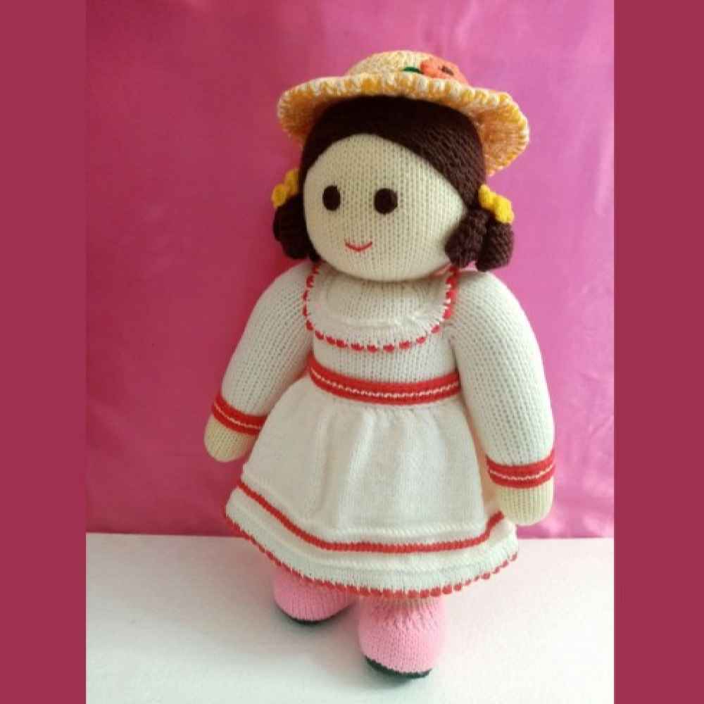 Amigurumi Handgemachte Gehäkelte Puppe – Dokhtarak | Weiches Kuscheltier