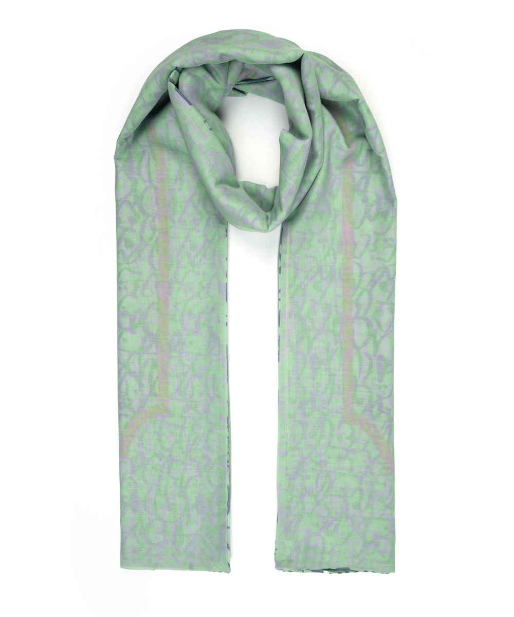 Persischer Bedruckter Schal für Frauen Zweiseitig Kalligraphie