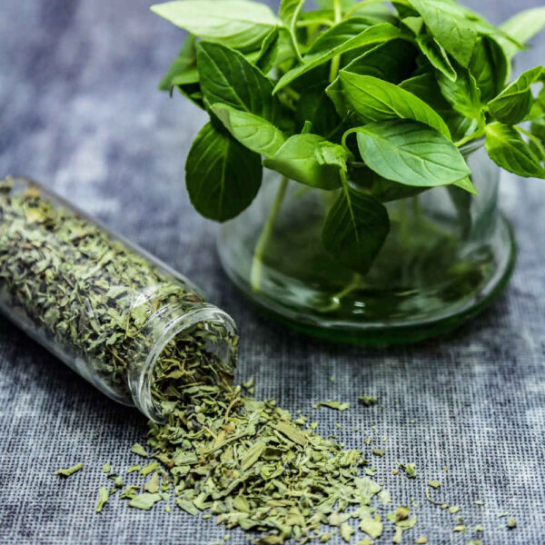 Getrocknete Basilikumblätter – 750 g – Hochwertige Küchenkräuter