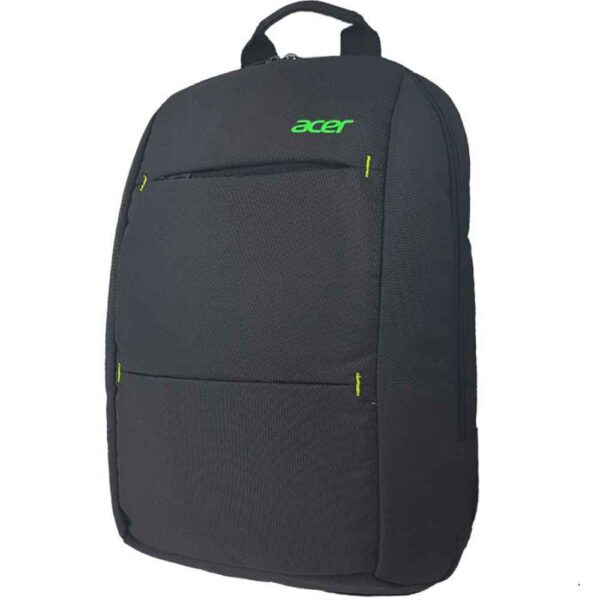 Robuster schwarzer 15,6-Zoll-Laptoprucksack Modell Alma
