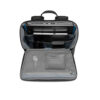 Robuster schwarzer 17-Zoll-Laptoprucksack Modell Vala